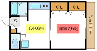 カーサソレイユの物件間取画像